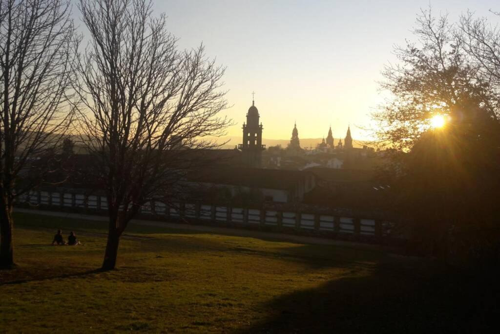 Apartamento Parque De Bonaval Lägenhet Santiago de Compostela Exteriör bild